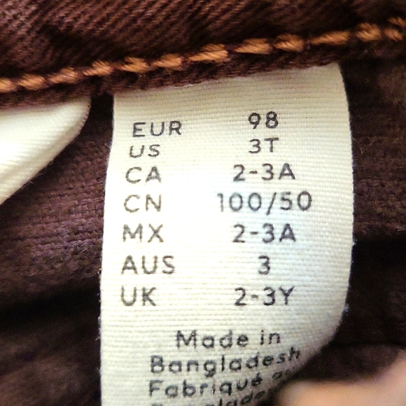 H&M dark brown corduroy pants - Picture 4 of 6